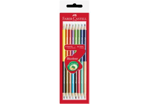 Faber-Castell matite bicolore 8 pezzi