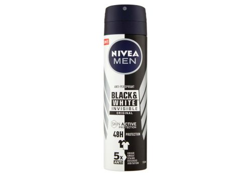 Nivea Men black & white invisible original deodorante anti-traspirante spray 150ml