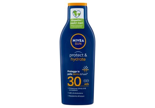 Nivea Sun Protect & Hydrate spf 30 alta latte solare protettivo idratante 200ml