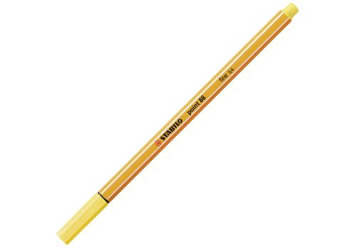 Stabilo penna fineliner point 88 giallo