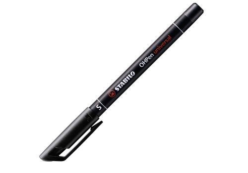 Stabilo ohpen universal marcatore permanente per superfici lisce tratto superfine 0,4mm nero