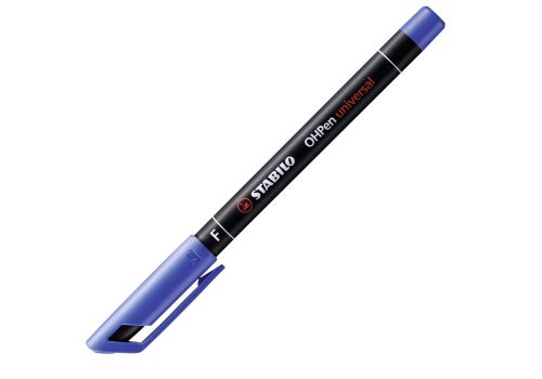 Stabilo ohpen universal marcatore permanente per superfici lisce tratto fine 0,7mm blu