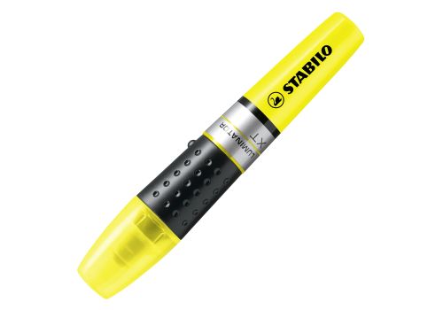 Stabilo luminator evidenziatore giallo a lunga durata e doppio tratto 2 + 5mm