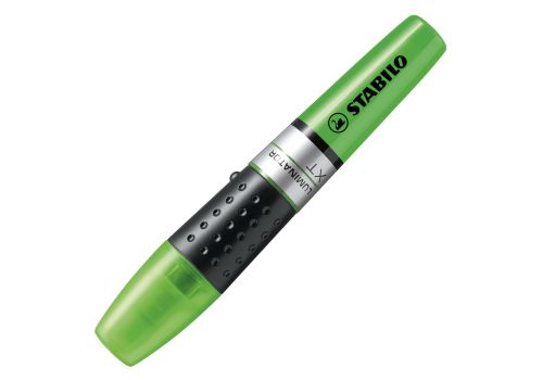 Stabilo luminator evidenziatore verde a lunga durata e doppio tratto 2 + 5mm