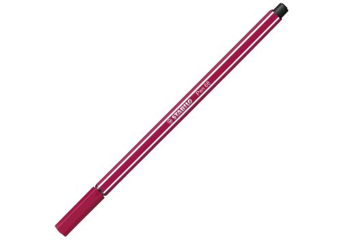 Stabilo pen 68 pennarello premium rosso scuro