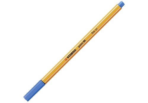 Stabilo penna fineliner point 88 blu oltremare
