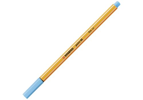Stabilo penna fineliner point 88 azzurro