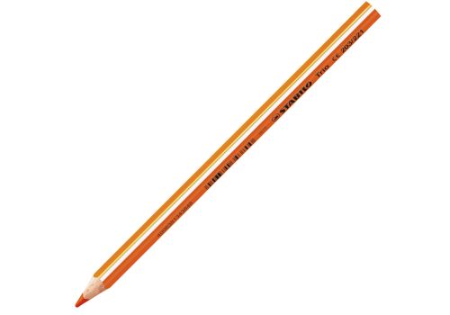 Stabilo trio thick matita colorata triangolare arancione