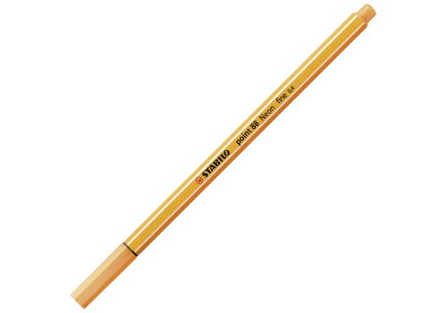 Stabilo penna fineliner point 88 arancione fluo