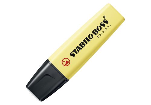 Stabilo boss original pastel evidenziatore giallo banana
