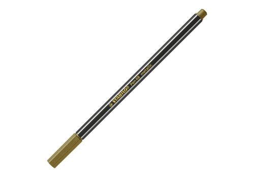 Stabilo pen 68 metallic pennarello premium metallizzato oro
