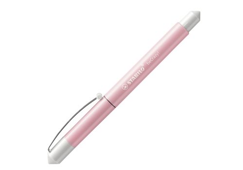 Stabilo becrazy! pastel penna stilografica rosa cartuccia blu inclusa