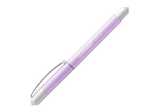 Stabilo becrazy! pastel penna stilografica lilla cartuccia blu inclusa