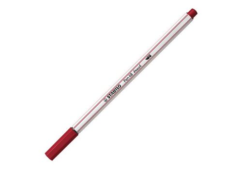 Stabilo pen 68 brush pennarello premium con punta a pennello porpora
