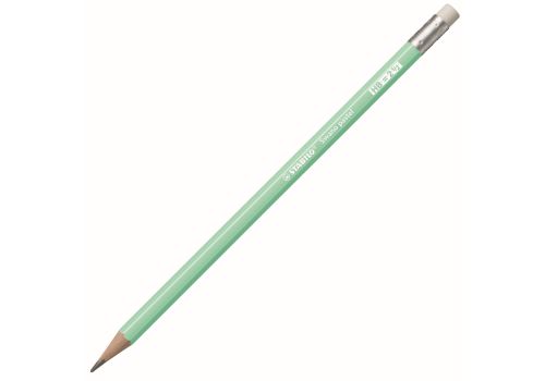 Stabilo swano pastel matita in grafite gradazione hb verde menta