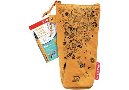 Stabilo penne fineliner point 88 colori assortiti astuccio di carta resistente e lavabile 20 pezzi