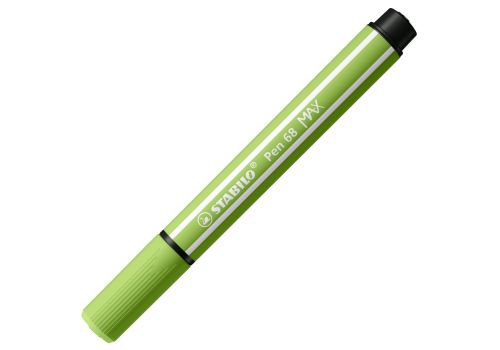 Stabilo pen 68 max pennarello premium a tratto doppio 1+5mm verde chiaro