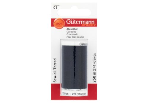 Gütermann creativ cucitutto colore blu ardesia 250 metri