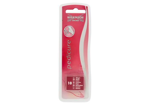 Wilkinson Sword pedicure lamette per raschietto 10 pezzi