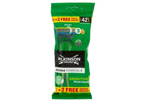 Wilkinson Sword rasoio usa&getta Extra Essential 3 Sensitive rasoio usa e getta 4 + 2 pezzi