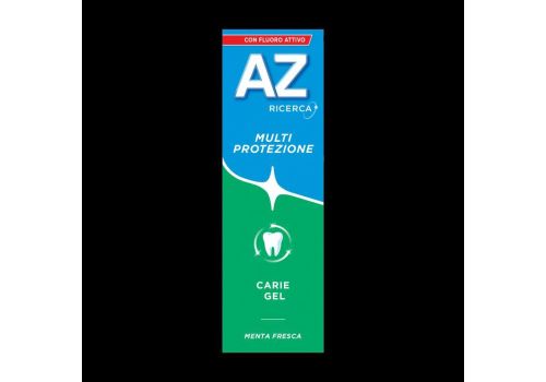 AZ carie gel verde dentifricio 75ml