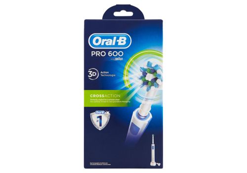 Oral-B power pro 600 cross action spazzolino elettrico ricaricabile