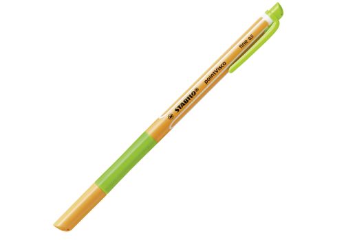 Stabilo pointvisco penna roller a inchiostro gel verde foglia