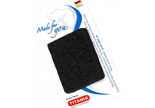 Titania pietra pomice per unghie colore nero