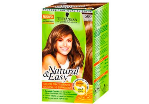 Natural & Easy Colorazione Permanente 560 Castano Chiaro Naturale