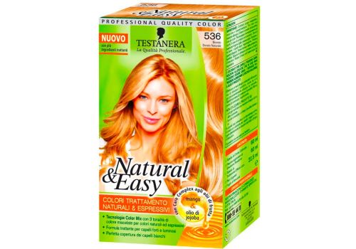 Natural & Easy Colorazione Permanente 536 Biondo Dorato Naturale