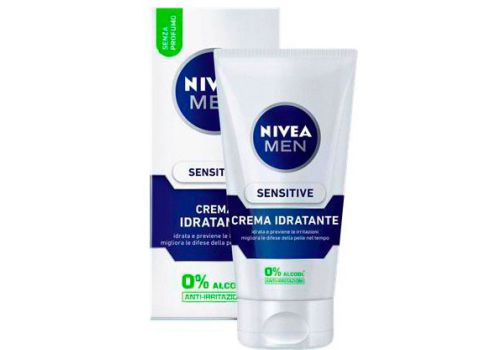Nivea Men Sensitive Crema Idratante Senza Profumo 75ml