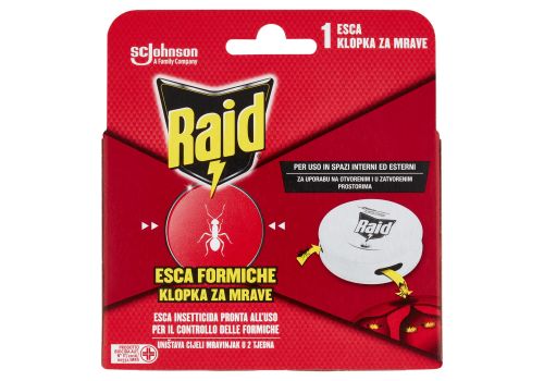 Raid esca formiche per spazi interni ed esterni 1 pezzo