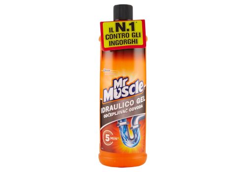 Mr Muscle idraulico gel disgorgante per tubi e scarichi 1 litro