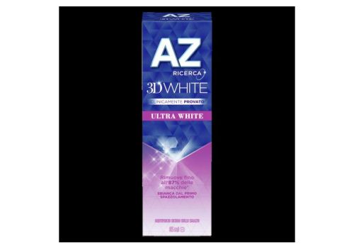 AZ 3D Ultra White dentifricio sbiancante 65ml