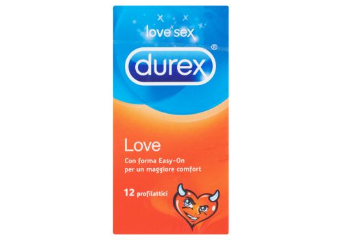 Durex Love preservativi easy-on 12 pezzi