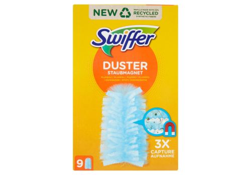 Swiffer duster cattura polvere ricarica 9 piumini