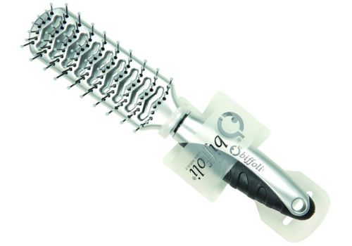 Spazzola argento rettangolare