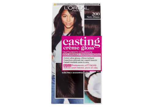 Casting Creme Gloss Trattamento Colorante Senza Ammoniaca 200 Nero Ebano