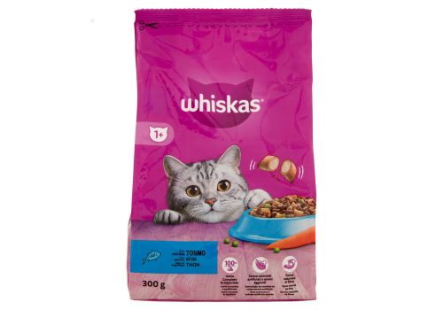 Whiskas croccantini con delizioso tonno per gatto 1+ anni 300 grammi