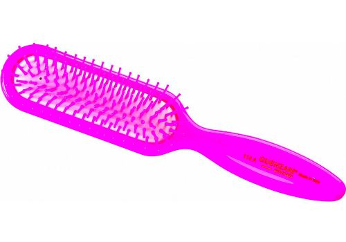 Classic Spazzola Pneumatica Rettangolare con Spilli in Plastica Gel 114/A