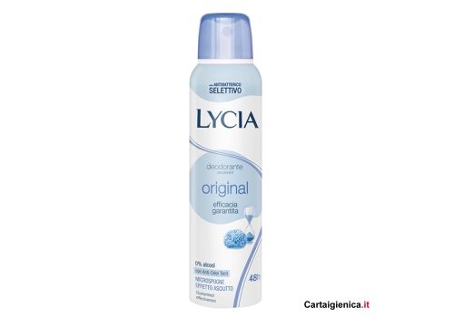 Lycia Original Deodorante Antiodorante Spray 150ml