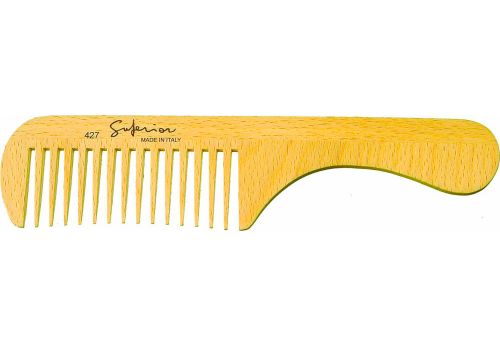 Nature Superior Pettine in Legno con Manico