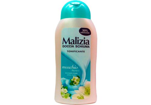 Malizia Doccia Schiuma Tonificante Muschio Bianco 300ml
