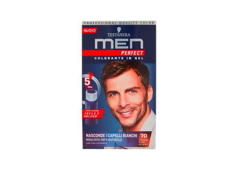 Men Perfect Colorante in Gel 70 Castano Scuro Naturale