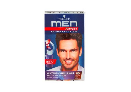 Men Perfect Colorante in Gel 80 Castano Nero Naturale