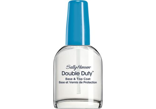 Sally Hansen Double Duty base & top coat base rinforzante e trasparente 13,3ml