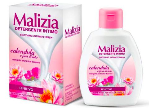 Malizia Detergente Intimo Lenitivo Calendula e Fiori di Loto 200ml