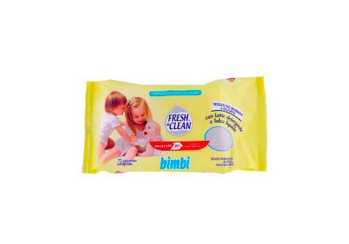 Fresh&Clean Bimbi Salviettine Umidificate 72 salviette