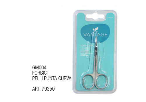 Vantage Forbici Pelli Punta Curva