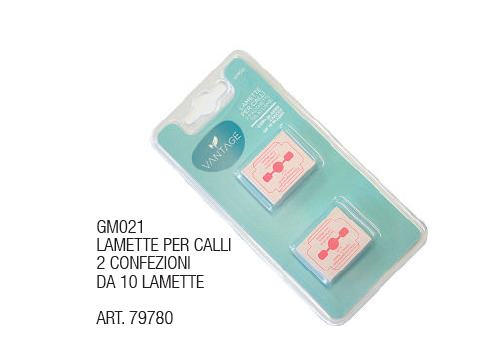 Vantage Lamette per Calli 20 Lamette